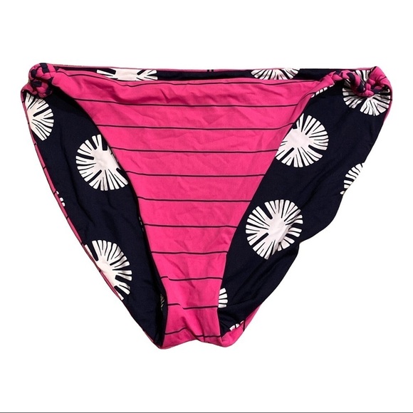 Carve Designs Reversible Bikini Bottom NWOT Raspberry Beach Stripes - Picture 10 of 11